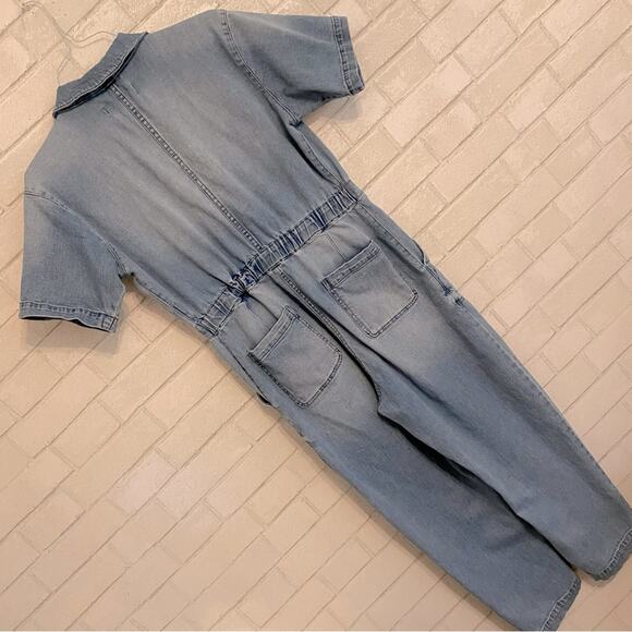 Angry Rabbit | Light Denim Jumpsuit MED EUC - Picture 11 of 16